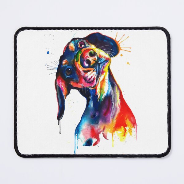 Item preview, Dachshund Watercolor painting designed and sold by Gile-Shop.