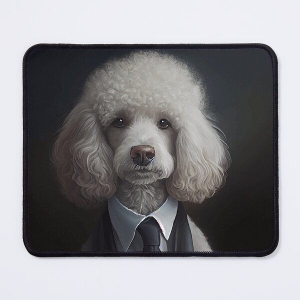 Item preview, Pintura de un caniche disfrazado designed and sold by MyHunkyDoryShop.