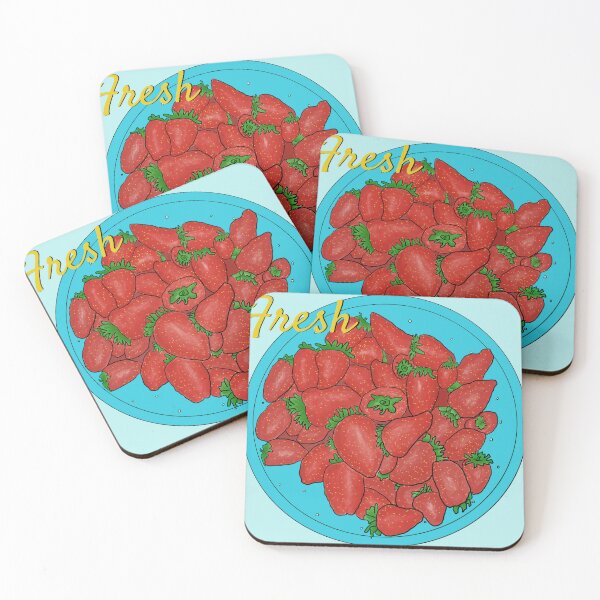Item preview, Fresh strawberries  designed and sold by Mumsart.