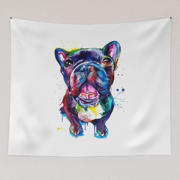 Item preview, Mops Watercolor designed and sold by Gile-Shop.