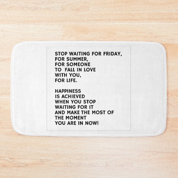 Item preview, Stop waiting for Friday designed and sold by Inspirationmotivation.