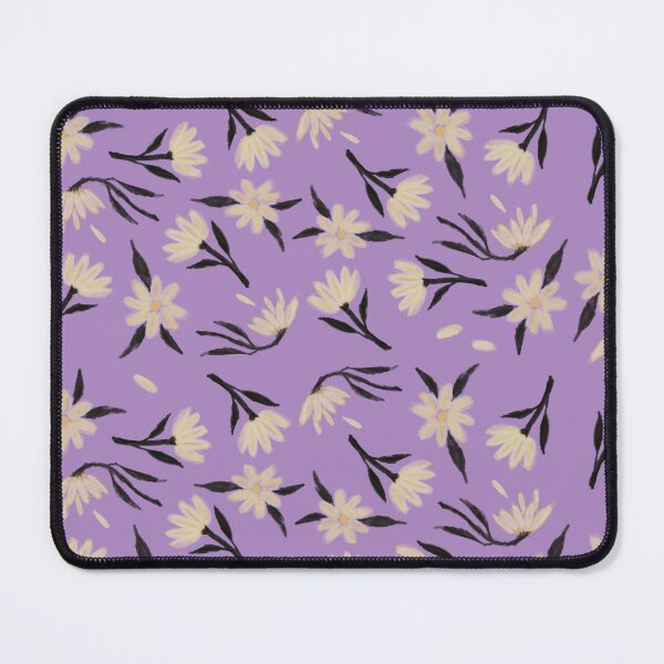 Item preview, weeping daisy pattern in lavender designed and sold by gryphbee.