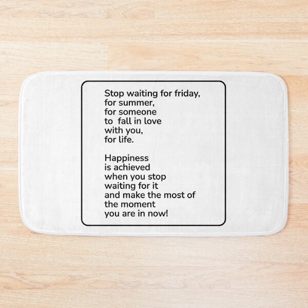 Item preview, Stop waiting for Friday designed and sold by Inspirationmotivation.