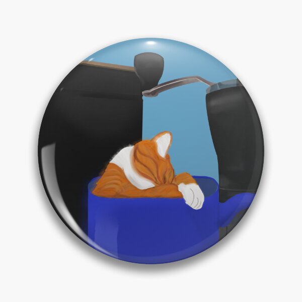 Item preview, Morning Cuppa Cat designed and sold by Littlecogs.
