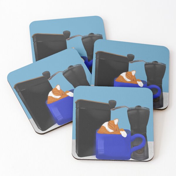 Item preview, Morning Cuppa Cat designed and sold by Littlecogs.