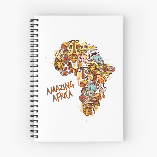 Item preview, Africa Map Art  designed and sold by Mosart-98.