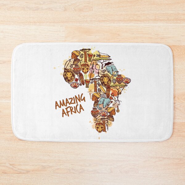 Item preview, Africa Map Art  designed and sold by Mosart-98.