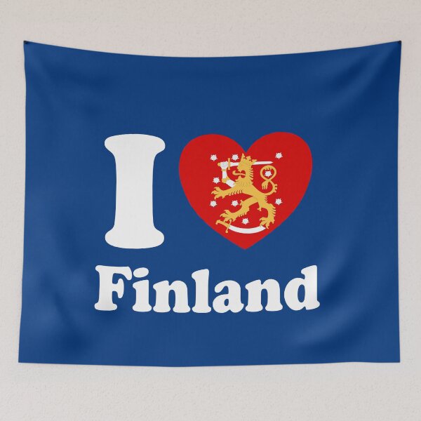 Item preview, I love Finland designed and sold by OliviaGbyKyro.