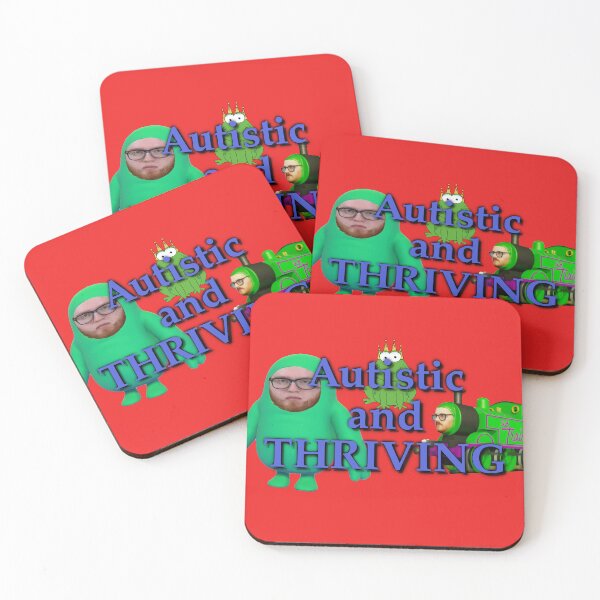 Item preview, Autistic and Thriving designed and sold by StoneAnvil.