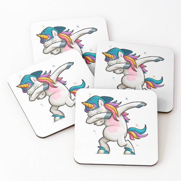 Item preview, Dabbing Unicorn - Colorful Vector Cartoon designed and sold by TaibVVS.
