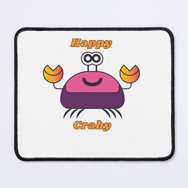 Item preview, Happy and funny crab - White T-Shirt designed and sold by bestdresspoint.