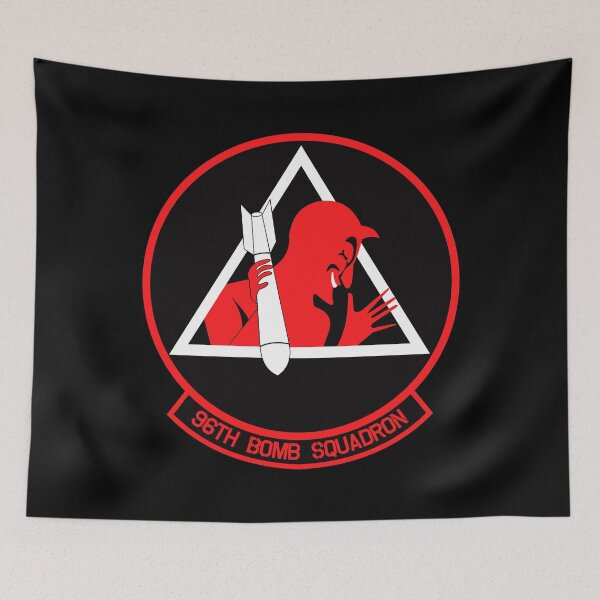 Item preview, USAF - 96th Bombardment Squadron - [Red] Clean Style designed and sold by pzd501.