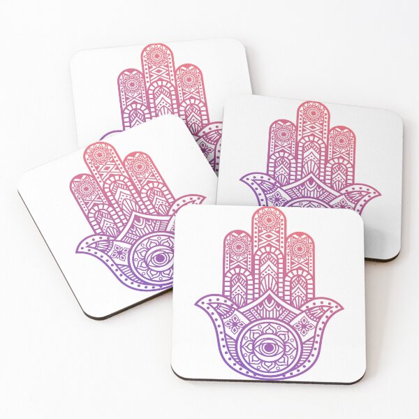 Item preview, Protection and good fortune: Hand of Fatima or Hamsa with gradient designed and sold by marco2r.