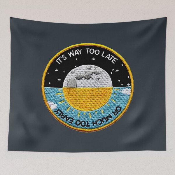 Item preview, way to late designed and sold by si3iy.