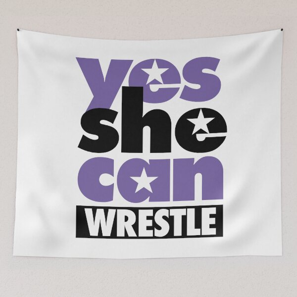 Item preview, Yes she can wrestle designed and sold by AirborneArtist.