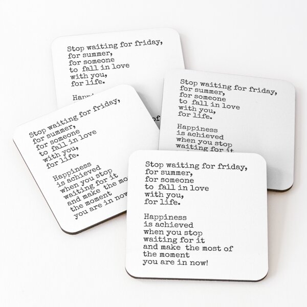 Item preview, Stop waiting for Friday designed and sold by Inspirationmotivation.