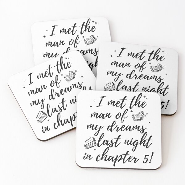Item preview, I met the man of my dreams in chapter 5 - Funny Book Lover designed and sold by shmodev.