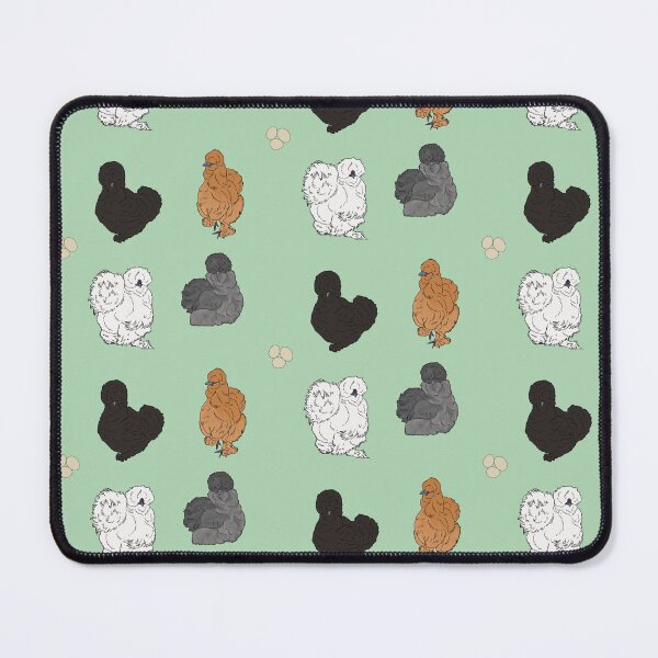 Item preview, Silkie Chicken Pattern Minty designed and sold by Ashley Gagnon.