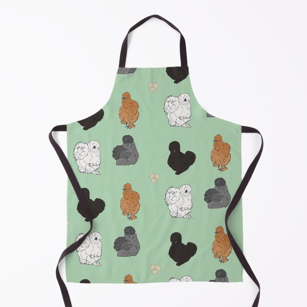 Item preview, Silkie Chicken Pattern Minty designed and sold by Ashley Gagnon.