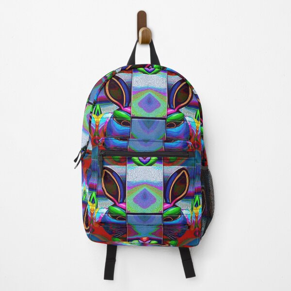 Item preview, *EASTER BUNNY EGGS BAUHAUS COLORFUL ABSTRACT PAINTING* designed and sold by Ralek.