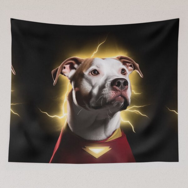 Item preview, Shazam the Pitbull designed and sold by Animally-Ai.