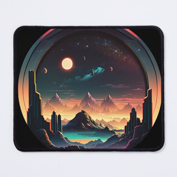 Item preview, Space race utopia planet base designed and sold by TeePulseMania.