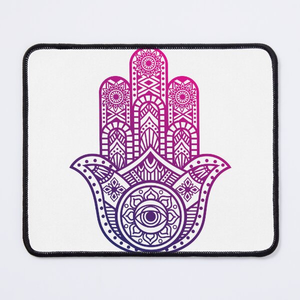 Item preview, Protection and good fortune: Hand of Fatima or Hamsa reddish tones designed and sold by marco2r.