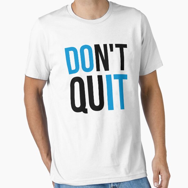 Item preview, Don't Quit / Do It Gym Quote designed and sold by quarantine81.