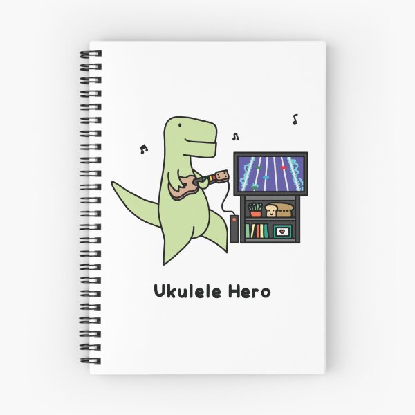 Item preview, Ukulele Hero Timmy T-Rex designed and sold by LoofandTimmy.