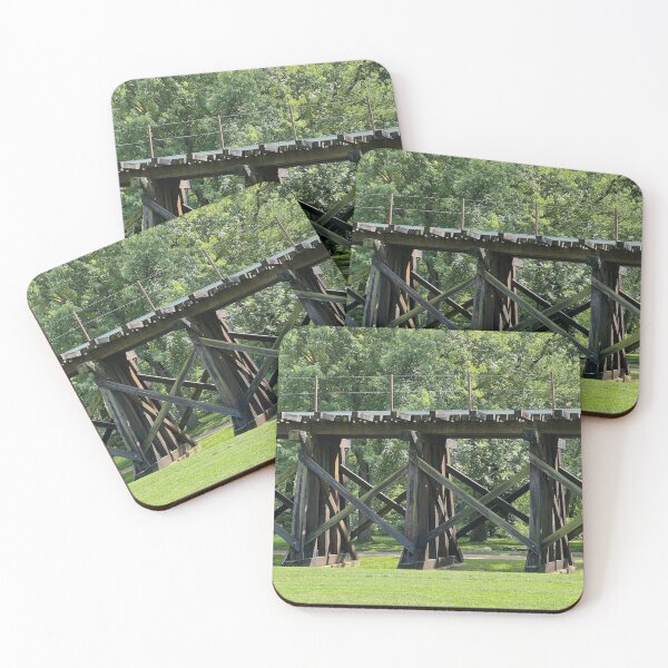 Item preview, Harpers Ferry Railroad Bridge designed and sold by Jules McLean.