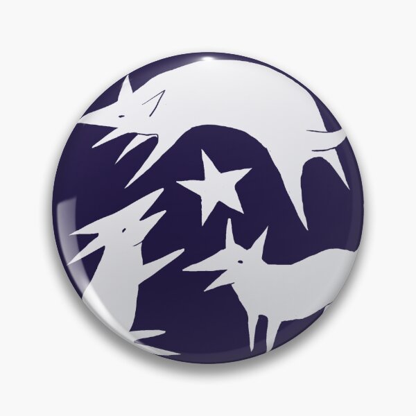 Item preview, star dogs (dark blue) designed and sold by gryphbee.