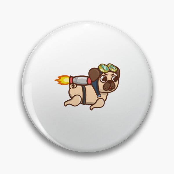 Item preview, Jetpack Adventure Pug's designed and sold by Gile-Shop.