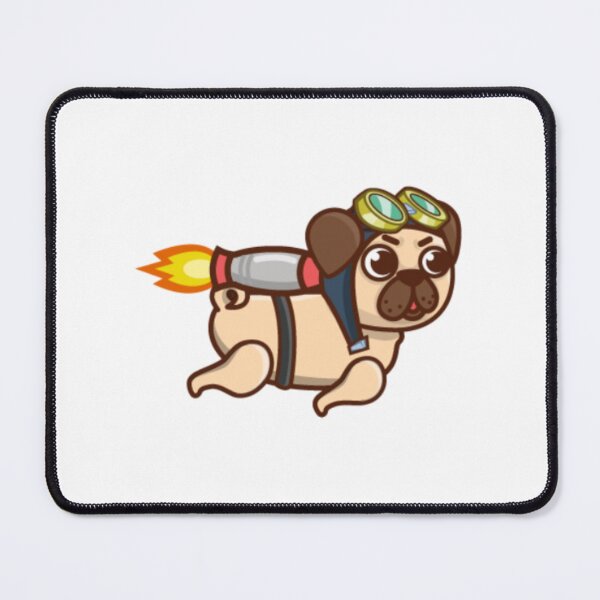 Item preview, Jetpack Adventure Pug's designed and sold by Gile-Shop.