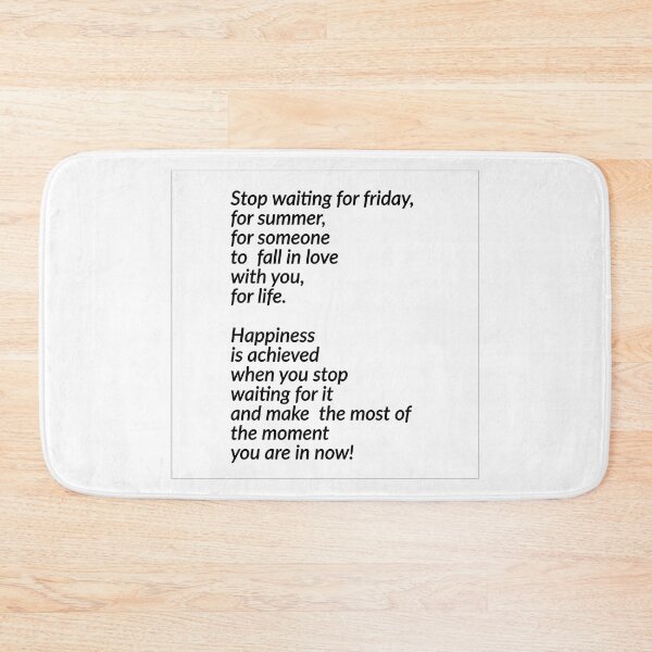 Item preview, Stop waiting for Friday designed and sold by Inspirationmotivation.