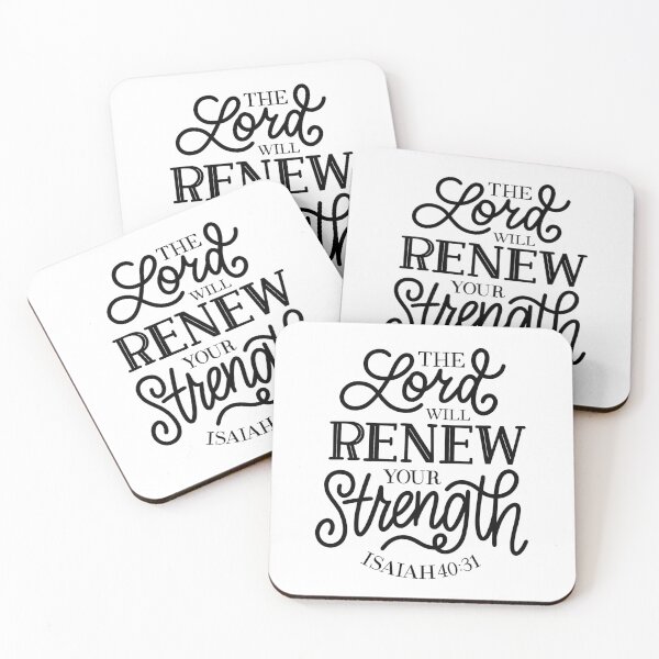 Item preview, Isaiah 40:31 - The Lord Will Renew Your Strength designed and sold by Jalynn Heerdt.
