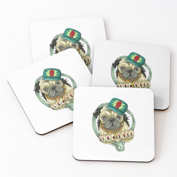 Item preview, Pug Life illutration designed and sold by Gile-Shop.