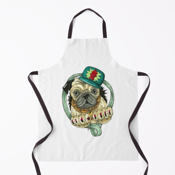 Item preview, Pug Life illutration designed and sold by Gile-Shop.