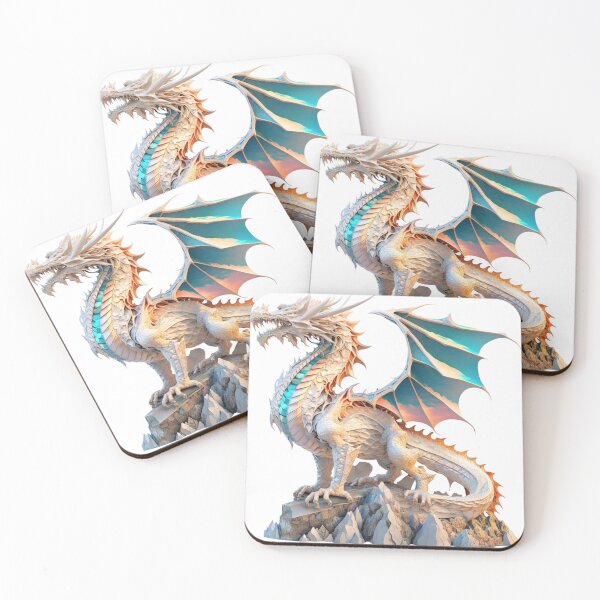 Item preview, Dragon Standing on The Rocky Mountains designed and sold by crowier1977.