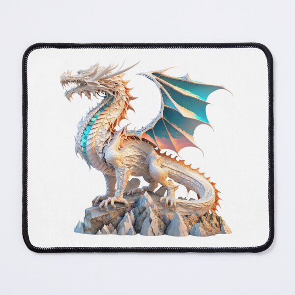 Item preview, Dragon Standing on The Rocky Mountains designed and sold by crowier1977.