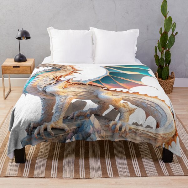 Item preview, Dragon Standing on The Rocky Mountains designed and sold by crowier1977.