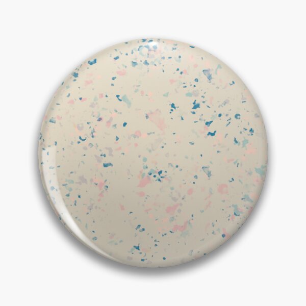 Item preview, Tiny terrazzo - pink and blue tones on cream background  designed and sold by LucyFaulke.