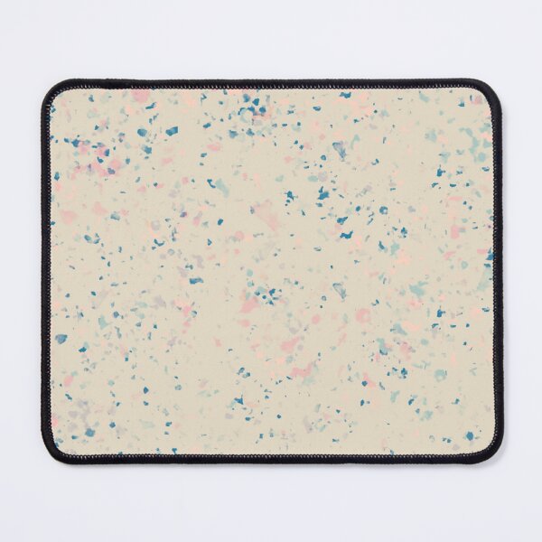Item preview, Tiny terrazzo - pink and blue tones on cream background designed and sold by LucyFaulke.