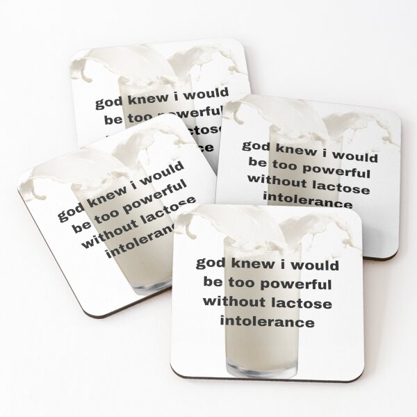 Item preview, god knew I would be too powerful without lactose intolerance designed and sold by graccandcheese.