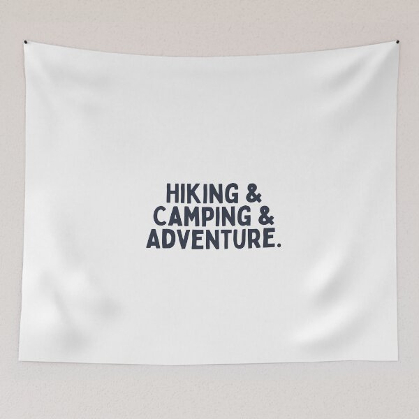 Item preview, Hiking & Camping & Adevnture. designed and sold by inspireartistry ⭐⭐⭐⭐⭐.