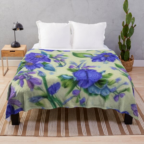 Item preview, Colourful Vintage Spring Blooms Flora, Beautiful Floral Garden designed and sold by Flowerartlovers.