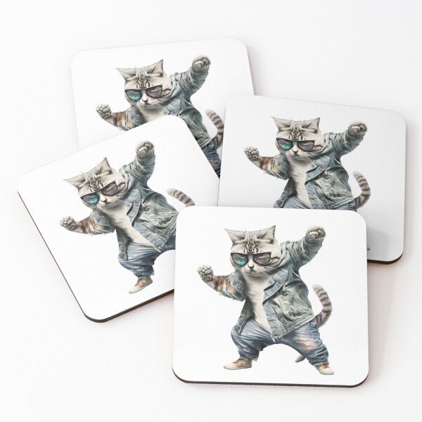Item preview, Cat doing martial art stance designed and sold by Urban-Swaggz.