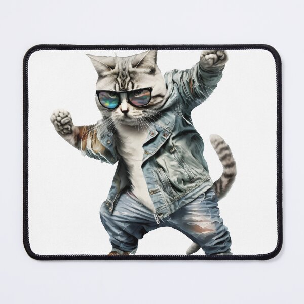 Item preview, Cat doing martial art stance designed and sold by Urban-Swaggz.