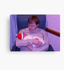 Father and Son Canvas Print