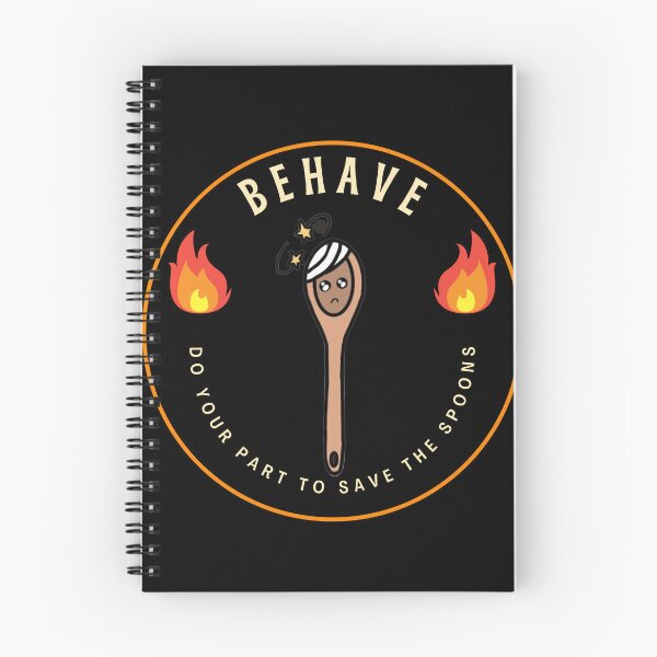 Item preview, Behave - Save the Spoons designed and sold by LeatherLeisure.