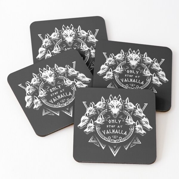 Item preview, Wolves of Valhalla - Viking Quote designed and sold by rubislys.